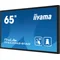 Monitor per presentazioni interattive iiyama TF6539AS-B1AG 65" IPS LED 4K /HDMI, DP, Android/ iiSignage², eShare, IP65, 24/7