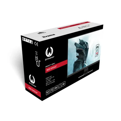 Монітор преміум-класу iiyama G-Master Red Eagle GB3271QSU-B1, WQHD IPS, 165 Гц, 1 мс, FreeSync, 2xHDMI, 2xDP
