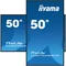Monitor professionale per segnaletica digitale iiyama ProLite LH5075UHS-B1AG 50" 4K UHD IPS LED, 24/7, Android, iiSignage²