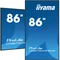 Monitor professionale per segnaletica digitale iiyama ProLite LH8675UHS-B1AG 86" 4K UHD IPS LED, 24/7, Android, iiSignage²