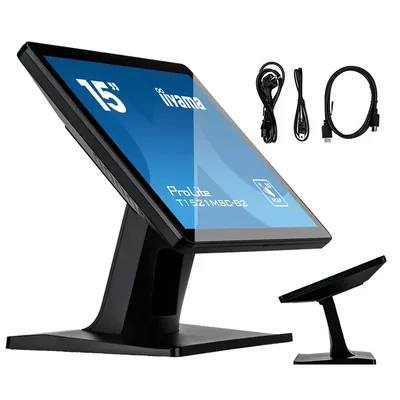Monitor táctil iiyama ProLite T1521MSC-B2 de 15" TN LED 4:3 /VGA, HDMI/altavoces, IP65, 7H