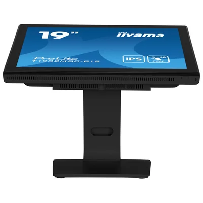 Monitor táctil iiyama ProLite T1932MSC-B1S de 19" IPS LED 5:4 con VGA, HDMI, DisplayPort y altavoces, IP54
