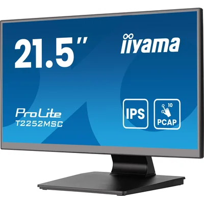 Monitor táctil iiyama ProLite T2252MSC-B2AG 22'' FULL HD LED IPS Antirreflejo /HDMI, DP/ Altavoces