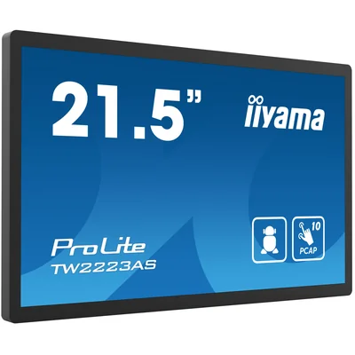 Monitor táctil iiyama ProLite TW2223AS-B2 de 22" VA LED /HDMI/Android 12, GMS, WiFi, LAN, Bluetooth, 24/7