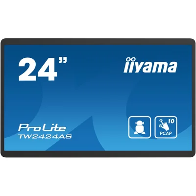 Monitor táctil iiyama ProLite TW2424AS-B1 de 24" IPS LED /HDMI, USB-C/Android 12, GMS, WiFi, LAN, Bluetooth, 24/7