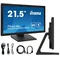 Monitor táctil iiyama T2234MSC-B1S de 22" IPS FHD /VGA HDMI DP/ IP65, altavoces