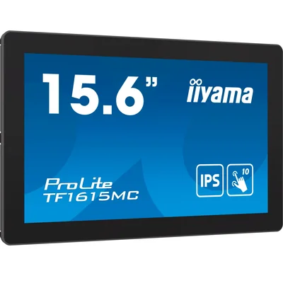 Monitor táctil integrado de 16" iiyama ProLite TF1615MC-B1 FHD IPS /VGA HDMI DP/ IP65