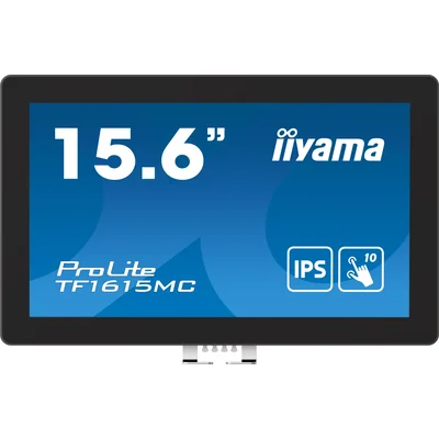 Monitor táctil integrado de 16" iiyama ProLite TF1615MC-B1 FHD IPS /VGA HDMI DP/ IP65