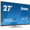 Monitor táctil LED IPS iiyama ProLite T2752MSC-W1 de 27" con HDMI, DisplayPort, altavoces y revestimiento NANO