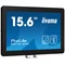 Monitor touch iiyama OTF1616MC-B1 da 15,6" IPS LED ad alta luminosità IP65 7H UV RJ45 per installazione esterna