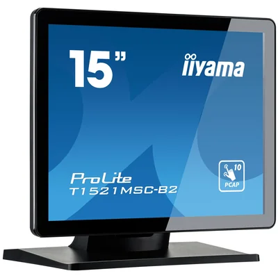 Monitor touch iiyama ProLite T1521MSC-B2 15" TN LED 4:3 /VGA, HDMI/Altoparlanti, IP65, 7H