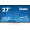 Monitor touch LED IPS iiyama ProLite T2752MSC-W1 bianco da 27" /HDMI, DisplayPort/altoparlanti, rivestimento NANO