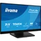 Monitor touchscreen 22" POS iiyama T2254MSC-B2AG FHD 4ms IPS /HDMI DP/Altoparlanti, PalmRejection, Antiriflesso, NFC/RFID, striscia LED