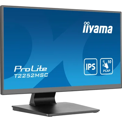 Monitor touchscreen iiyama ProLite T2252MSC-B2 22'' FULL HD LED IPS /HDMI, DP/ Altoparlanti