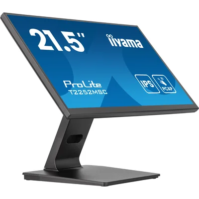 Monitor touchscreen iiyama ProLite T2252MSC-B2AG 22'' FULL HD LED IPS Antiriflesso /HDMI, DP/ Altoparlanti