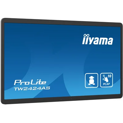 Monitor touchscreen iiyama ProLite TW2424AS-B1 24" IPS LED /HDMI, USB-C/Android12, GMS, WiFi, LAN, Bluetooth, 24/7