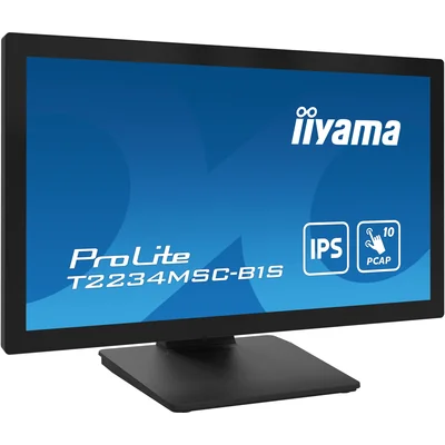 Monitor touchscreen iiyama T2234MSC-B1S 22" IPS FHD /VGA HDMI DP/ IP65, altoparlanti