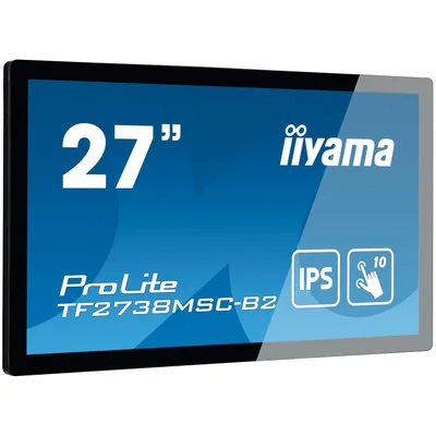 Monitor touchscreen integrato Iiyama ProLite TF2738MSC-B2 da 27" IPS LED IPX1 OpenFrame