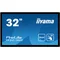 Monitor touchscreen integrato Iiyama ProLite TF3215MC-B2 da 32" VA LED /VGA, HDMI, DP/IP65, funzionamento 24 ore su 24, 7 giorni su 7