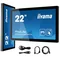 Monitor touchscreen integrato openframe Iiyama ProLite TF2234MC-B7X da 22" IPS IP65