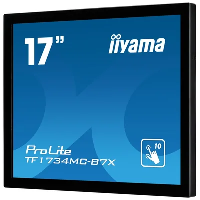 Monitor touchscreen integrato openframe LED Iiyama ProLite TF1734MC-B7X da 17" IP65