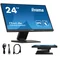 Monitor touchscreen LED IPS Iiyama ProLite T2454MSC-B2AG da 24" /HDMI, DP, altoparlanti/ con rivestimento antiriflesso