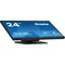 Monitor touchscreen LED IPS Iiyama ProLite T2454MSC-B2AG da 24" /HDMI, DP, altoparlanti/ con rivestimento antiriflesso