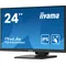 Monitor touchscreen LED IPS Iiyama ProLite T2454MSC-B2AG da 24" /HDMI, DP, altoparlanti/ con rivestimento antiriflesso