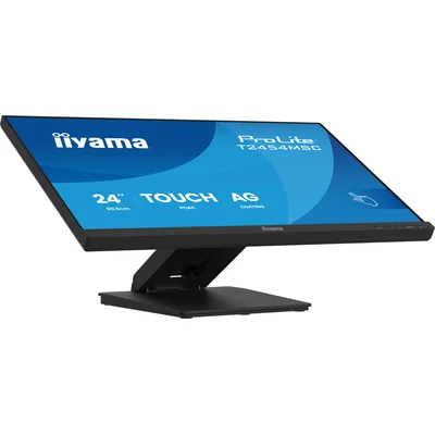 Monitor touchscreen LED IPS Iiyama ProLite T2454MSC-B3AG da 24" /HDMI, DP, altoparlanti/ con rivestimento antiriflesso