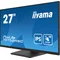 Monitor touchscreen LED IPS iiyama ProLite T2752MSC-B1 da 27" /HDMI, DisplayPort/Altoparlanti, rivestimento NANO