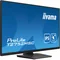 Monitor touchscreen LED IPS iiyama ProLite T2752MSC-B1 da 27" /HDMI, DisplayPort/Altoparlanti, rivestimento NANO