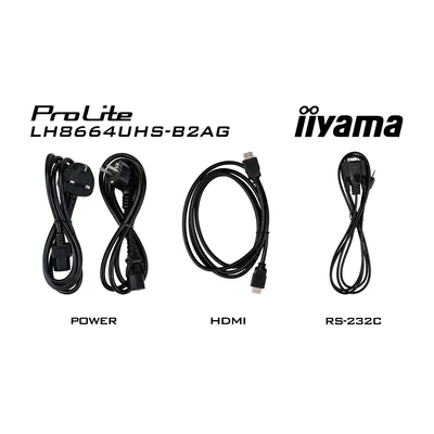 Monitor wielkoformatowy iiyama ProLite LH8664UHS-B2AG 86" 4K ELED VA Android, iiSignage2, eShare, Lan, Wifi, 24/7