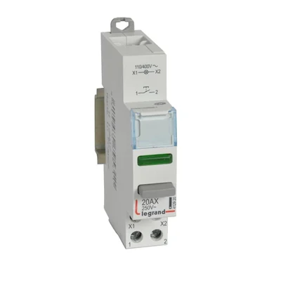 MONOSTABILNÍ TLAČÍTKOVÝ SPÍNAČ 1NO SE ZELENOU LED KONTROLKOU 110/400V