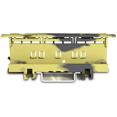 Montageadapter Serie 221 - 6 mm², dunkelgrau-gelb