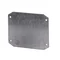 Montageplatte für Alubox 140x115x60 mm