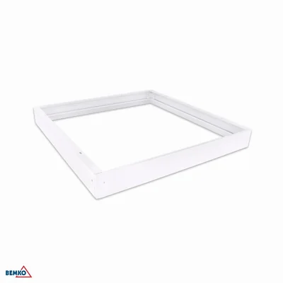 Montagerahmen für LED-Panel 60x60 Weiß Eco Höhe 68 mm