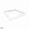 Montagerahmen für LED-Panel 60x60 Weiß Eco Höhe 68 mm