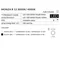 MONZA R 12 3000K White ceiling lamp