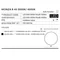 MONZA R 40 4000K Black ceiling lamp