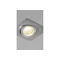 MORENA Deckenspot, IP20, quadratisch, Edelstahl