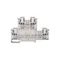 Morsettiera a 4 fili e 2 livelli con quattro terminali da 4 mm² grigio V0 ZUG-21 A00-A008
