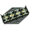 Morsettiera romboidale LZ, 5x16mm2, 76A, 450V, nera