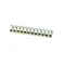 Morsettiera termoplastica filettata 4mm2 12 vie 100 pz.
