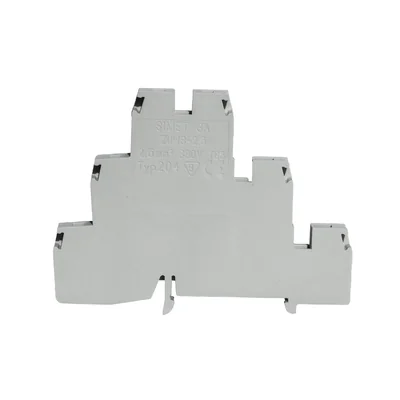 Morsetto per guida filettata, impilato, 2,5 mm2, TS 35, impilato, 3 tracce