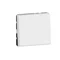 MOSAIC EINPOLIGER TASTENSCHALTER - 2 MODULE WEISS 6X-250V~