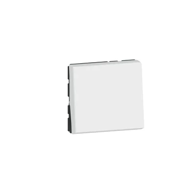 MOSAIC SINGLE-POLE SWITCH - 2 MODULES WHITE 10AX-250V~