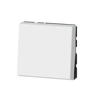 MOSAIC STAIR SWITCH - 2 MODULES WHITE ANTIBACTERIAL 10AX-250V~