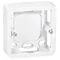 MOSAIC Surface-mounted box depth 40mm 2M