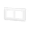 MOSAIK - 2x2M horizontaler Rahmen - weiß