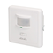 Motion and sound sensor flush-mounted 500W 140 degrees, IP20, white